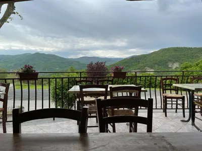Paesaggio naturale nelle vicinanze della casa vacanze