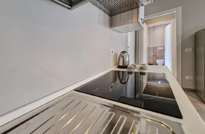 Cucina o angolo cottura di Nel cuore di Pavia -a pochi passi dalla stazione e dal centro