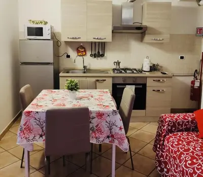 Cucina o angolo cottura di Casa dei Fieschi - appartamento Bixio