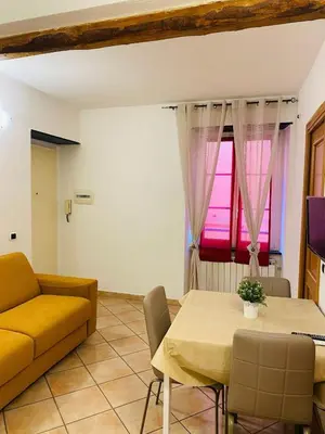Area soggiorno di Casa dei Fieschi - appartamento Bixio