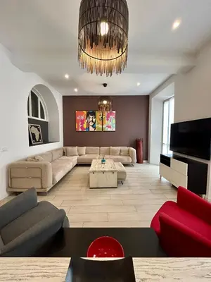 Area soggiorno di A Casa di Lamu, eleganza in Piazza della Vittoria, 140mq