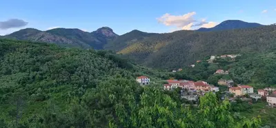 Paesaggio naturale nelle vicinanze del bed & breakfast