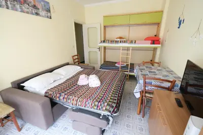 Letto o letti in una camera di Blue Terrace by PortofinoVacanze