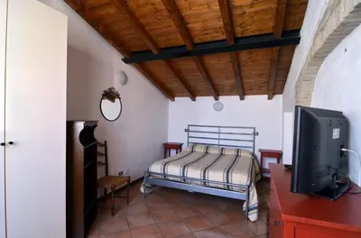 Letto o letti in una camera di Via Toscana House