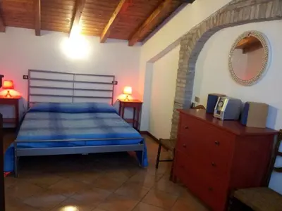 Letto o letti in una camera di Via Toscana House