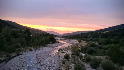 Paesaggio naturale nelle vicinanze dell'appartamento