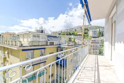 Balcone o terrazza di GuestHost - Brigh Apartment X5 in Riviera Ligure