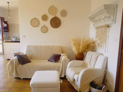 Area soggiorno di Casa Artigena