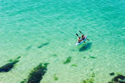 Paesaggio naturale nelle vicinanze della villa