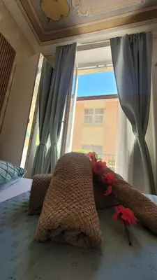 Letto o letti in una camera di Il TulipanoNero