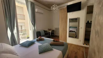 Letto o letti in una camera di Il TulipanoNero