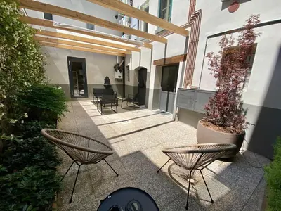 Patio o area all'aperto di Zenone monolocale Reggio Emilia Historic Center