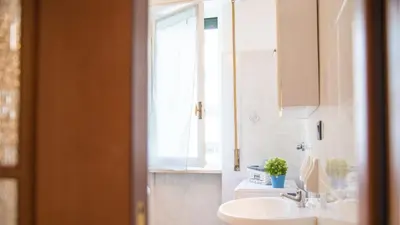Bagno di 006B - Casa Mare Blu, CENTRO di Riva Trigoso e 300m dalla SPIAGGIA