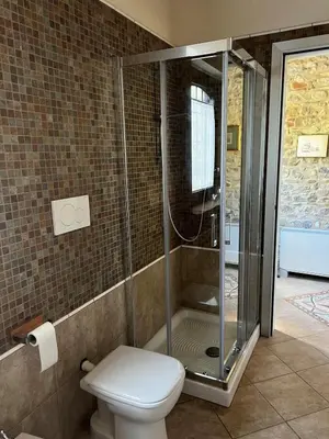Bagno di Clubhouse del Podere Montevalle