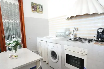 Cucina o angolo cottura di Blue Horizon Apartment- 5 Terre