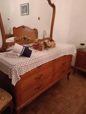 Letto o letti in una camera di Casa Seracchioli