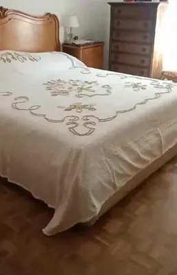 Letto o letti in una camera di Casa Seracchioli
