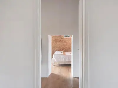 Letto o letti in una camera di Quaint Mansion in Stagno Lombardo with Garden