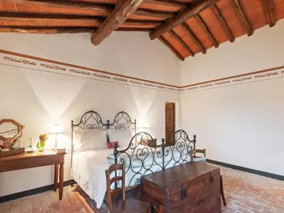 Letto o letti in una camera di Villa in Lombardy near Po River