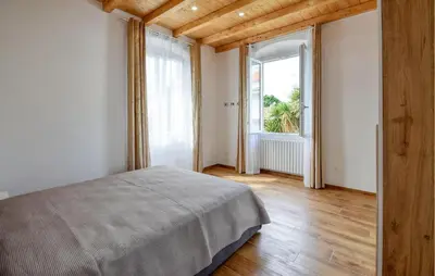 Letto o letti in una camera di 1 Bedroom Amazing Apartment In Chiavari