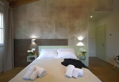 Letto o letti in una camera di Bed e Basta Country