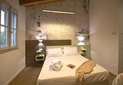 Letto o letti in una camera di Bed e Basta Country