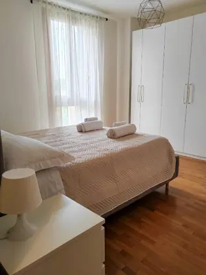Letto o letti in una camera di Elegante bilocale nel cuore di Rubiera