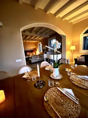 Area soggiorno di Villa Chloé Boutique Wine Relais