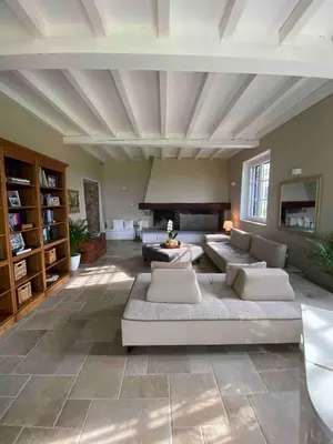 Area soggiorno di Villa Chloé Boutique Wine Relais