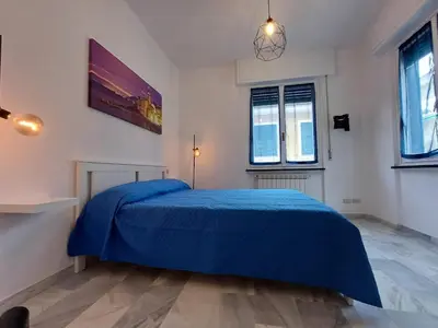 Letto o letti in una camera di Da Silvy a pochi passi dal mare