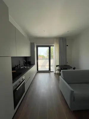 Cucina o angolo cottura di 3B Big Black Building