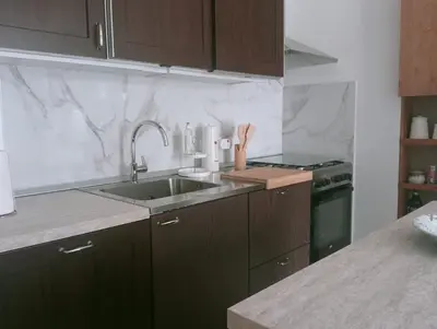 Cucina o angolo cottura di CASA L'UNICORNO con giardino privato