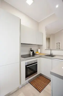 Cucina o angolo cottura di Mare Bianco
