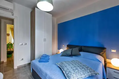 Letto o letti in una camera di B&B Civico 1