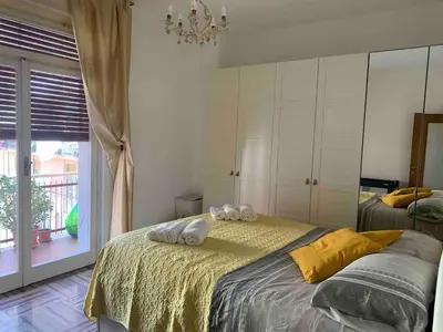 Letto o letti in una camera di The Riviera Apartment