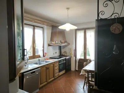 Cucina o angolo cottura di The View of the Valley Cerreto, 6 posti letto, wifi
