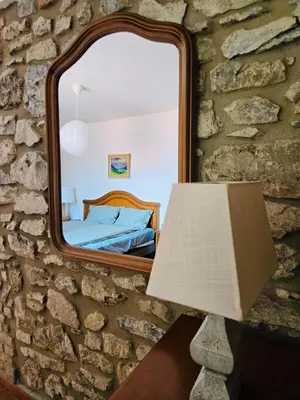 Letto o letti in una camera di Sole di Bagnone
