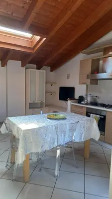 Cucina o angolo cottura di Le Mura Holiday Home in Gera