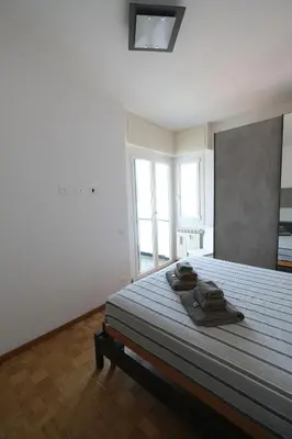 Letto o letti in una camera di Nel Cuore di Rapallo by PortofinoVacanze