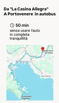 Planimetria di La Casina Allegra