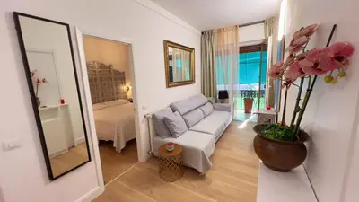 Letto o letti in una camera di Bellaria Mondial Strategic Location 5 Terre-Portofino