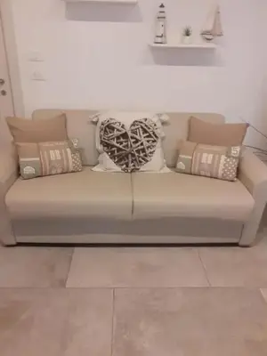 Area soggiorno di Cozy studio Monterosso al Mare 22 m² with air conditioning