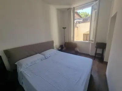 Letto o letti in una camera di Very nice flat via EmiliaSanPietro