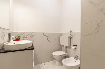Bagno di La casa del Vicolo 2 camere letto, Wi-Fi Aria Condizionata