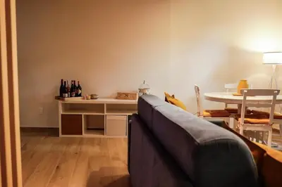 Area soggiorno di Good Vibes apartment centro storico Reggio Emilia
