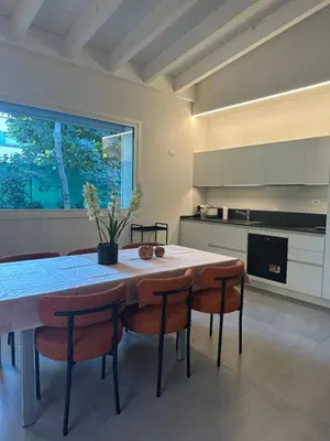 Cucina o angolo cottura di White Villa
