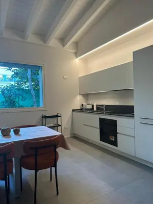 Cucina o angolo cottura di White Villa