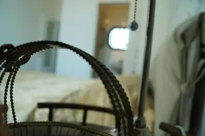 Letto o letti in una camera di Casa Giangarè