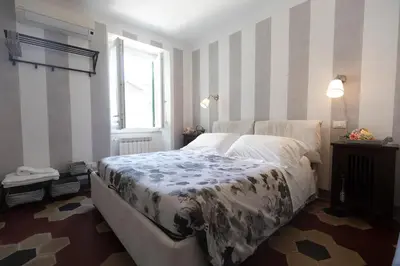 Letto o letti in una camera di Casa Giangarè