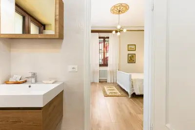 Letto o letti in una camera di La Casa dei Nonni